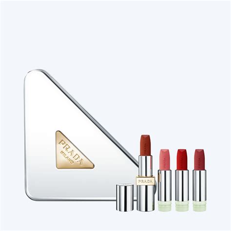 Prada Monochrome Lipstick Clutch Gift Set 